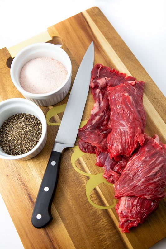 Keto Brazilian Style Skirt Steak Meal Prep