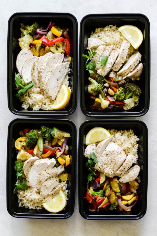 Chicken Buddha Bowl Meal Prep