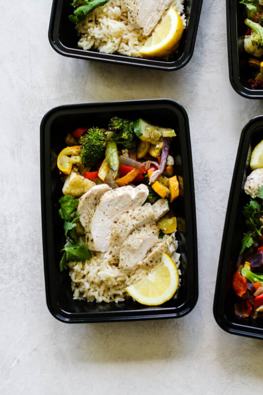 Chicken Buddha Bowl Meal Prep