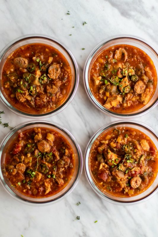 Keto Gumbo Meal Prep