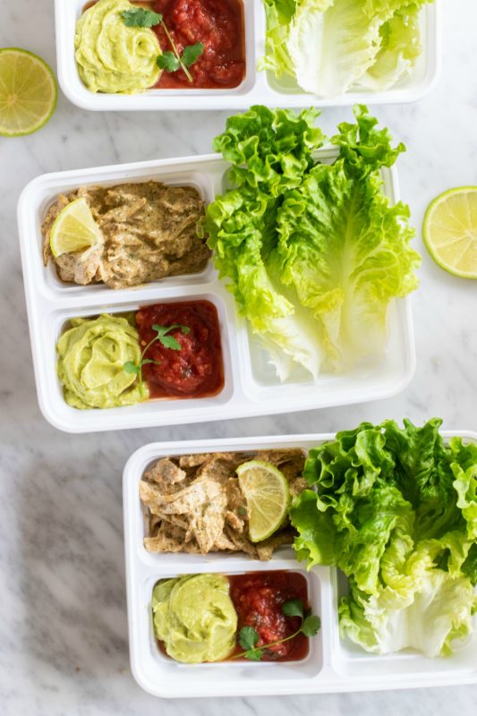 Instant Pot Ranch Chicken Meal Prep