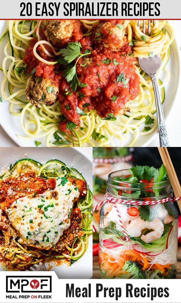 Spiralizer-Recipes