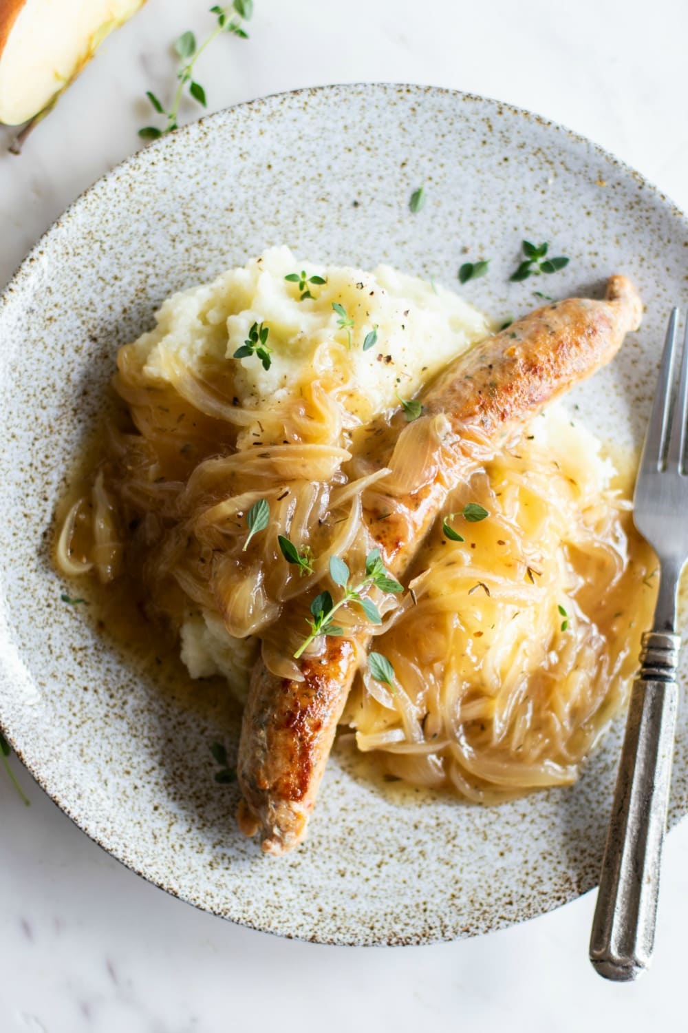 Sausage and Mashed Potato Meal Prep
