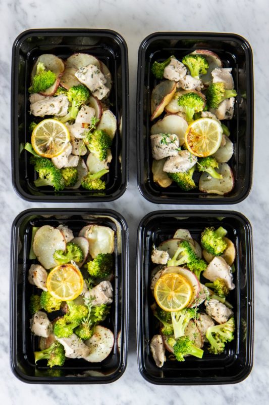 whole30 sheet pan lemon and herb chicken