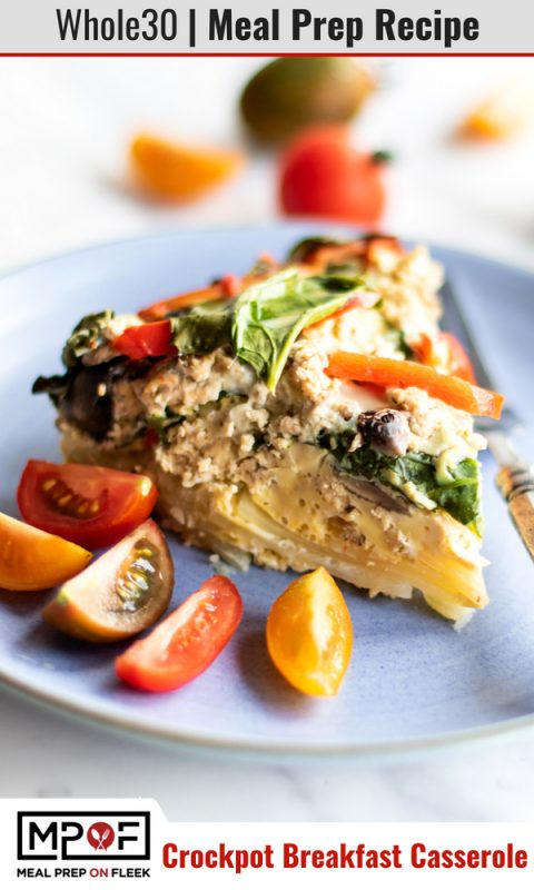 Whole30 Crockpot Breakfast Casserole