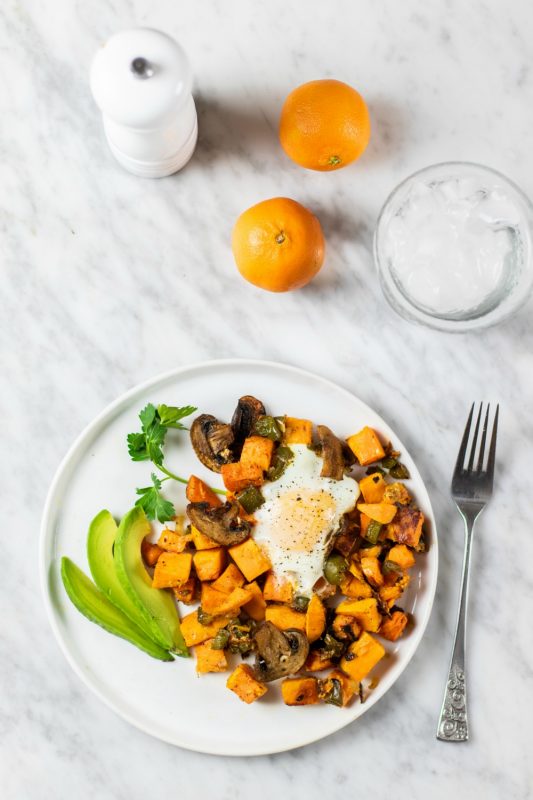 Whole30 Sweet Potato Breakfast Hash
