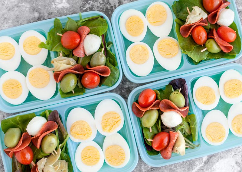 Antipasto Skewer Snack Boxes
