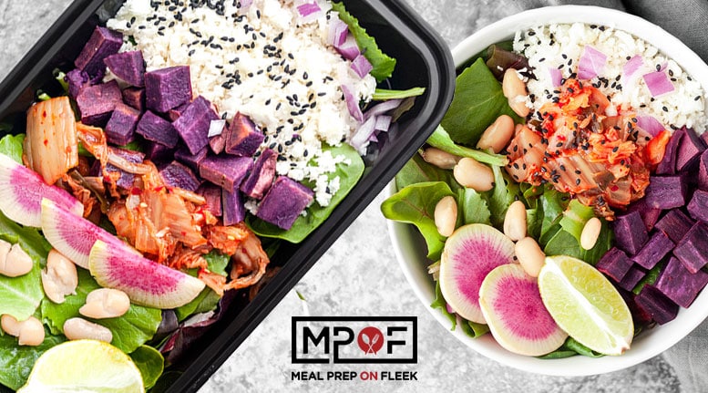 Kimchi Buddha Bowl Meal Prep