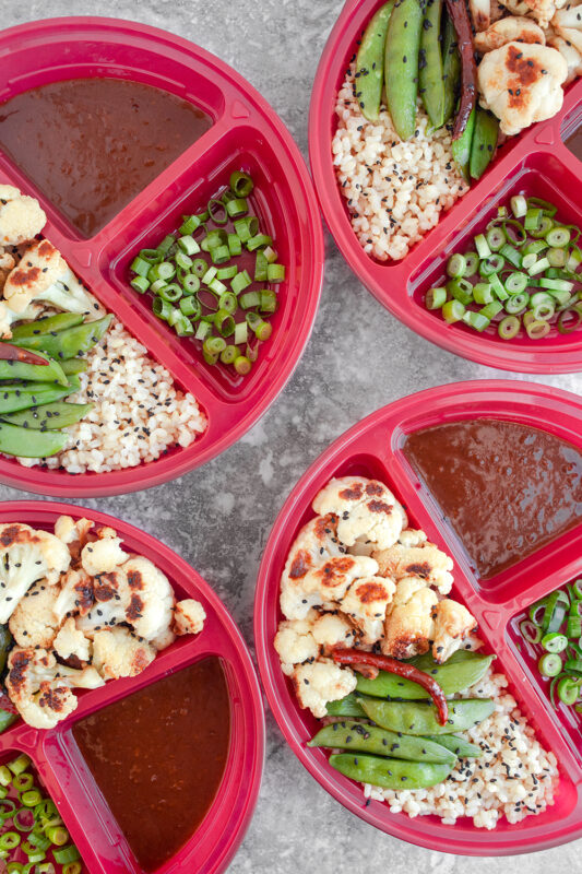 General Tso's Cauliflower Bowls