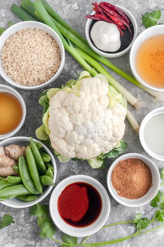 General Tso's Cauliflower Bowls