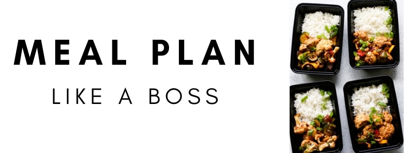 Meal planning like a boss