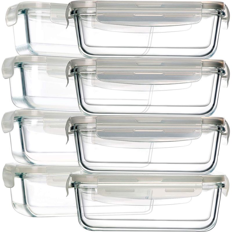 glass meal prep containers
