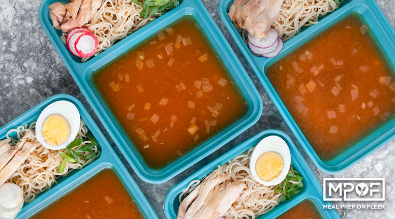 Chicken Ramen Meal Prep