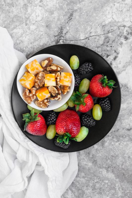 DIY Fruit & Protein Snack Boxes