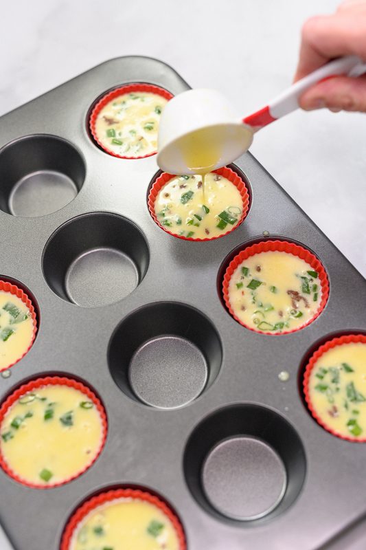 Beef Breakfast Sausage Egg Cups