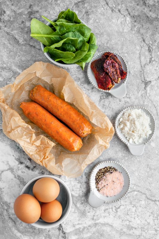 Vegetarian Italian Sausage Egg Cups