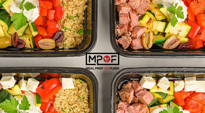 Mediterranean Style Meal Prep Bowls