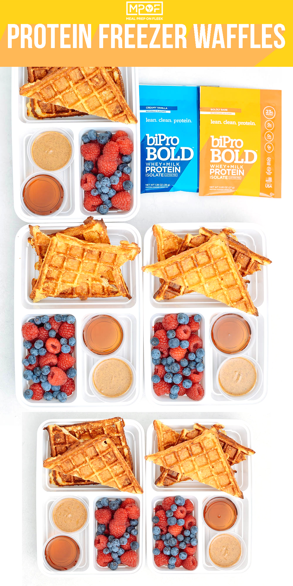 Protein Freezer Waffles