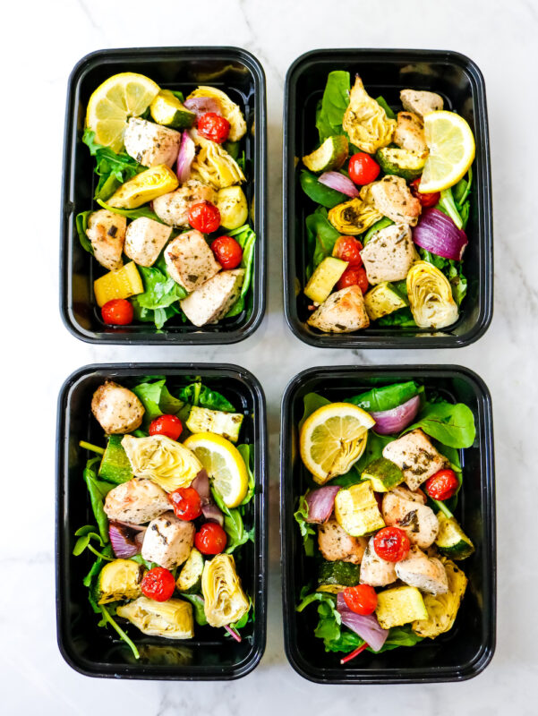 Sheet Pan Greek Chicken and Vegetables 
