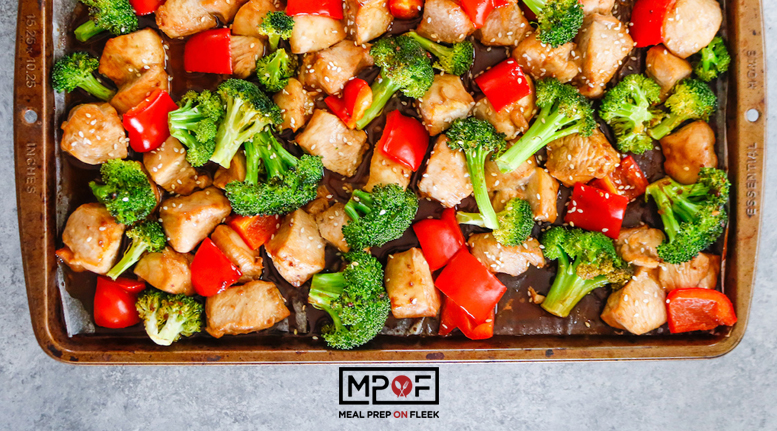 Sheet Pan Asian Chicken and Vegetables