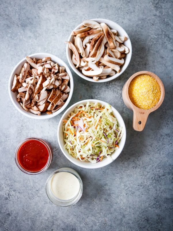 BBQ Pulled Mushrooms