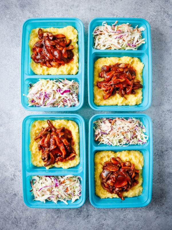 BBQ Pulled Mushrooms