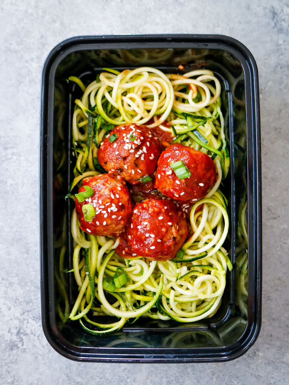 Honey Garlic Mushroom Meatballs