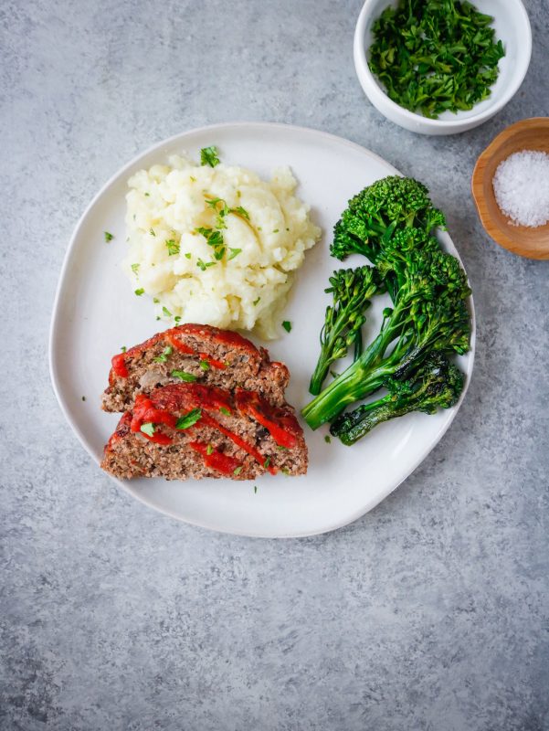 Cremini Mushroom Meatloaf