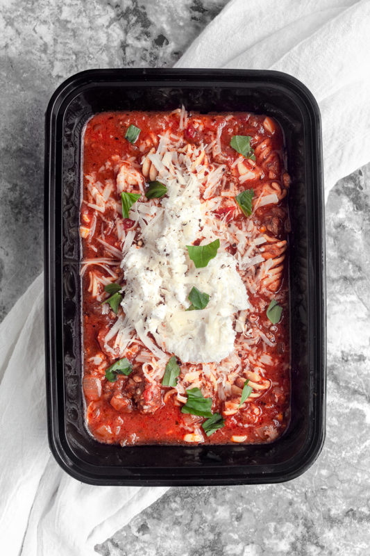 Lasagna Soup