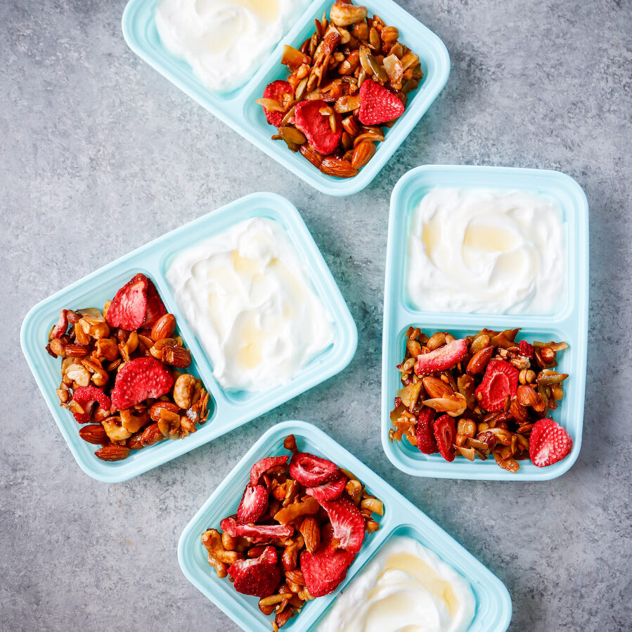 Grain Free Strawberry Coconut Granola Multi Container 2