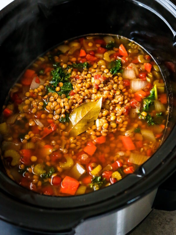 Slow Cooker Lentil Soup