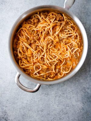 Low Carb Hamburger Helper