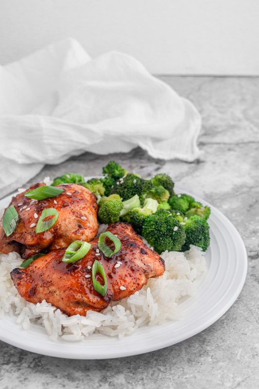 Korean BBQ Chicken Thighs