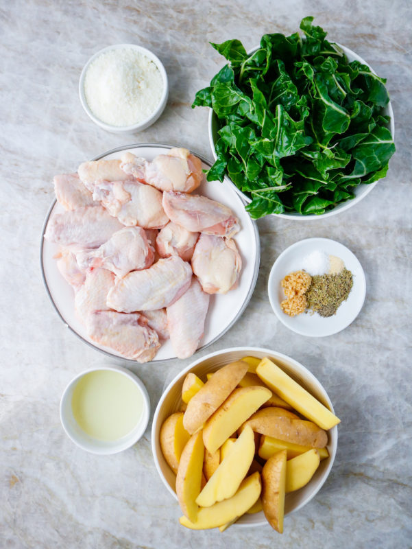 Air Fryer Garlic Parmesan Chicken Wings