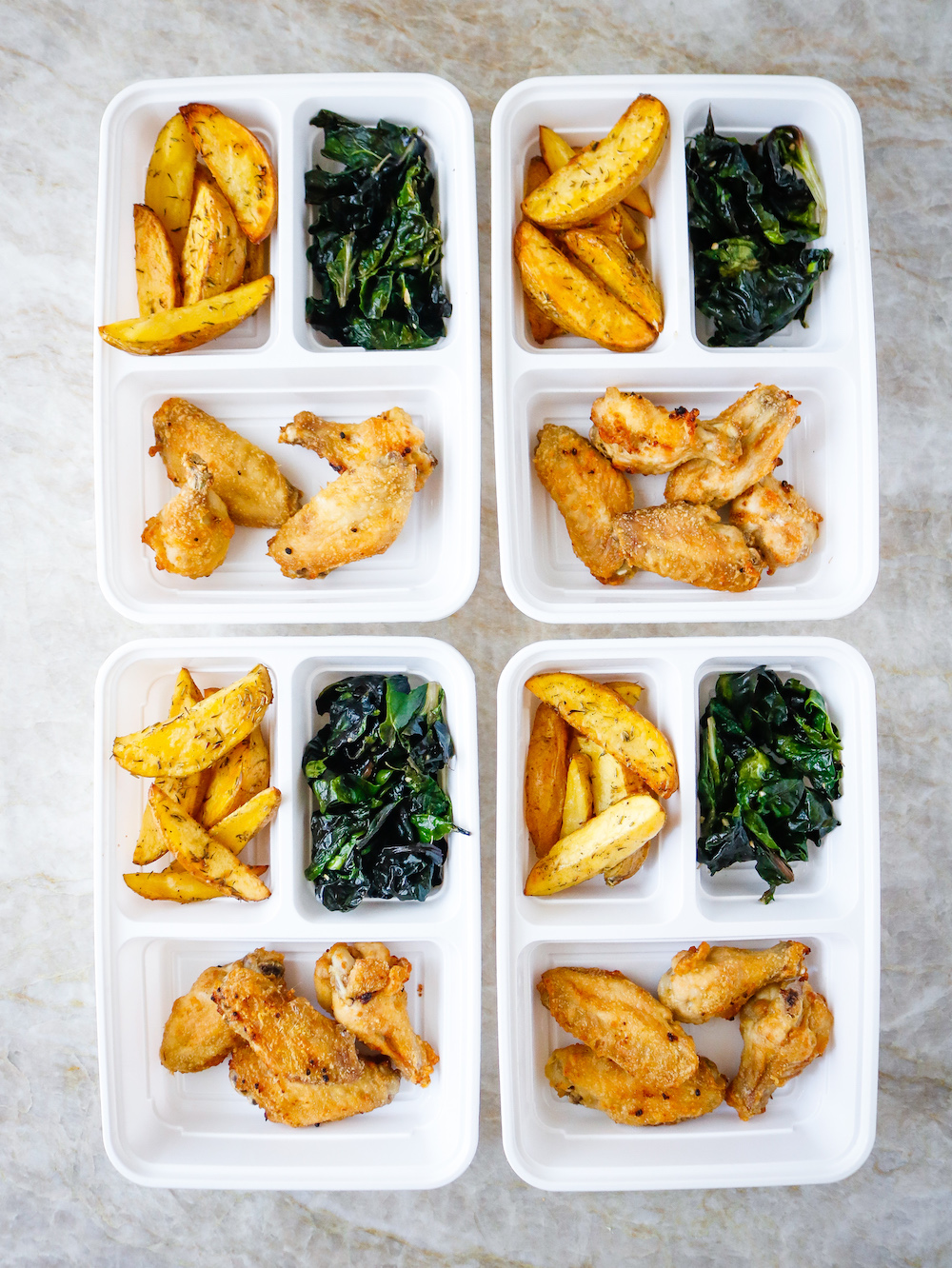 Air Fryer Garlic Parmesan Chicken Wings