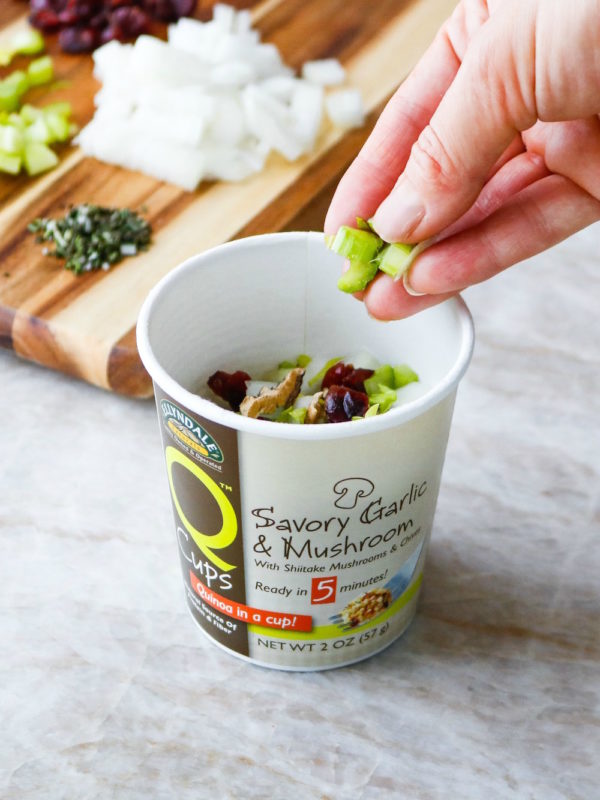 Single Serve Mushroom Q-Cup Stuffing