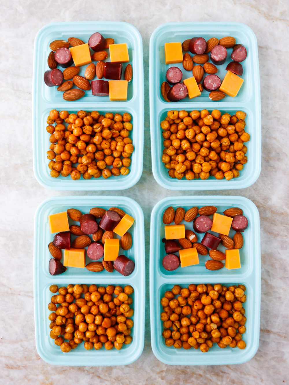 Air Fryer Cinnamon Sugar Chickpeas