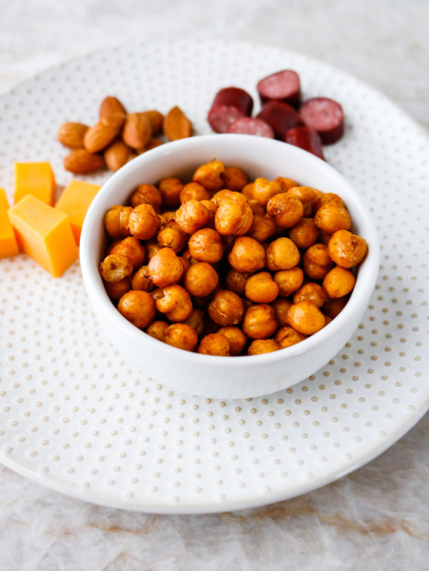 Air Fryer Cinnamon Sugar Chickpeas