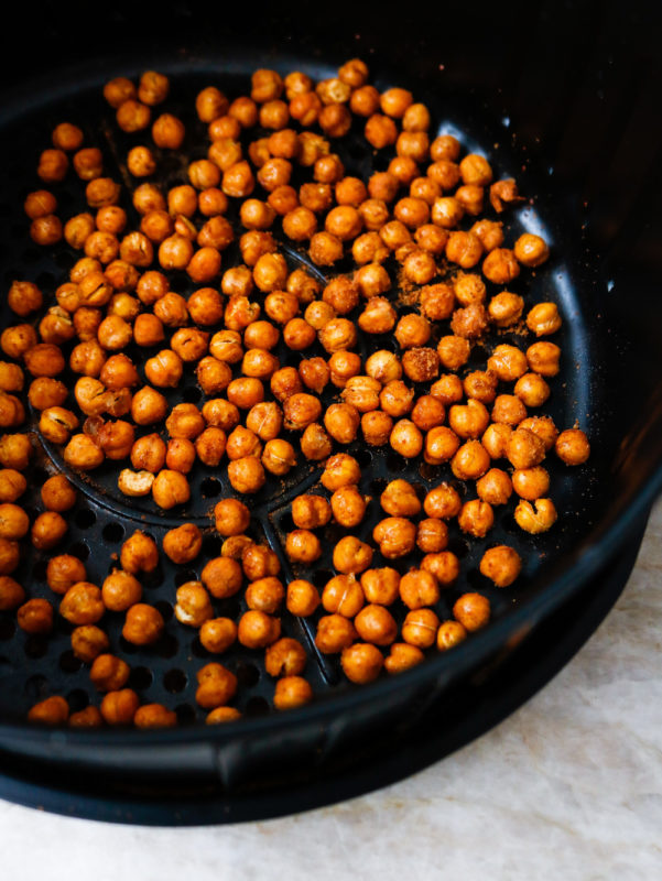 Air Fryer Cinnamon Sugar Chickpeas