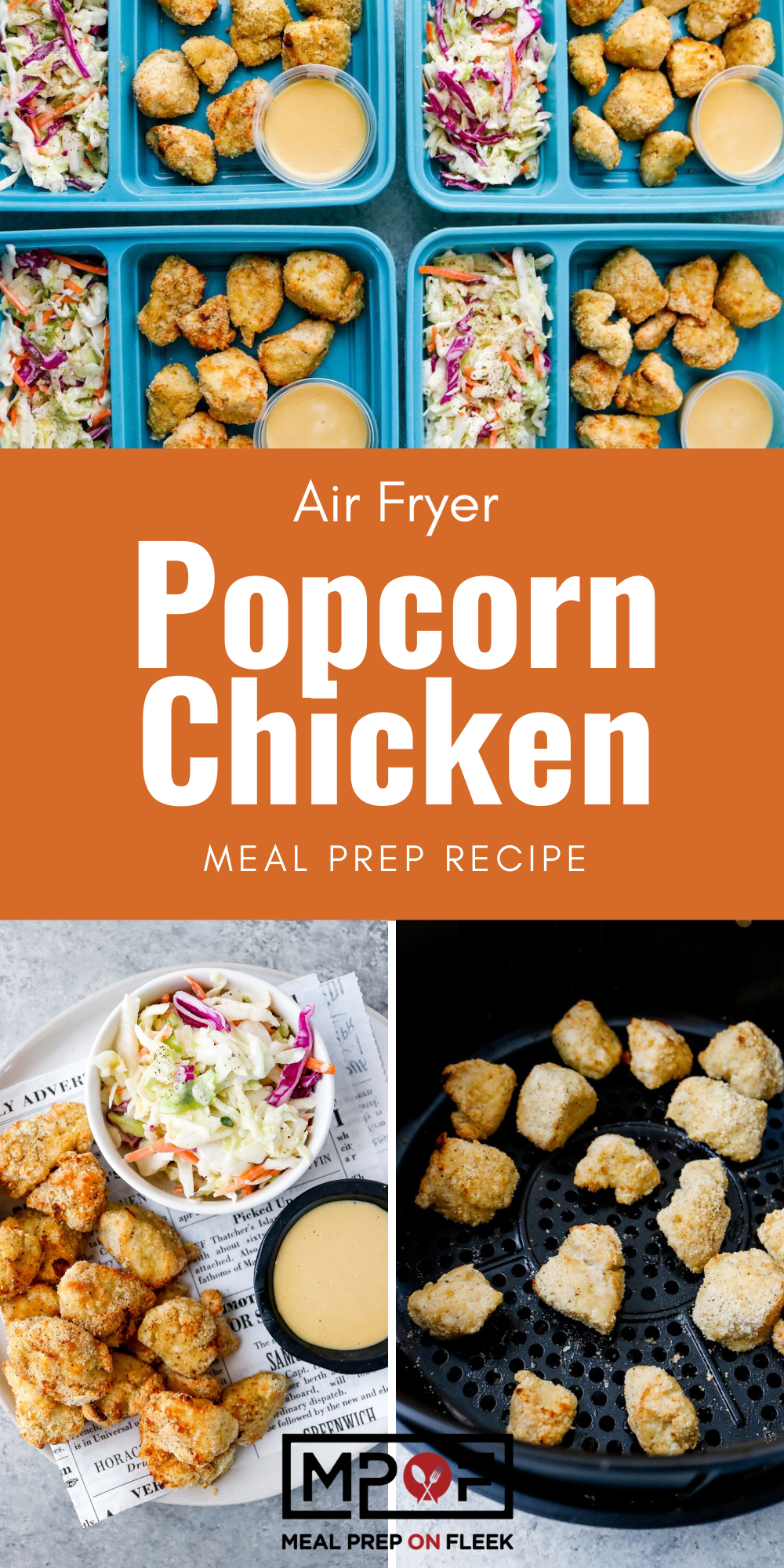 Air Fryer Popcorn Chicken