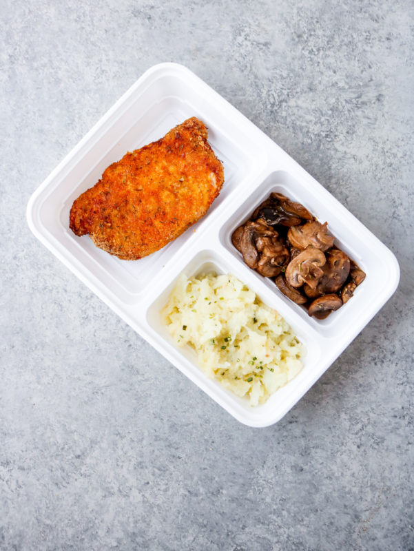 Air Fryer Pork Rind Coated Pork Chops (Paleo, Keto)