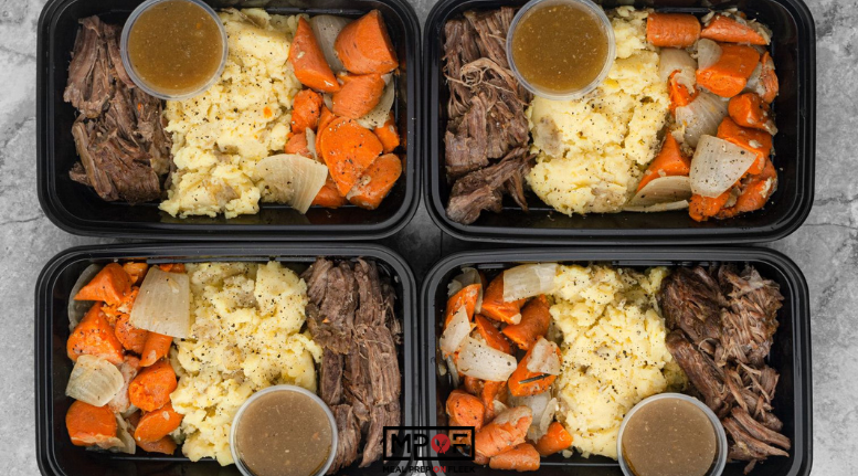 Instant Pot Roast with Mashed Potatoes