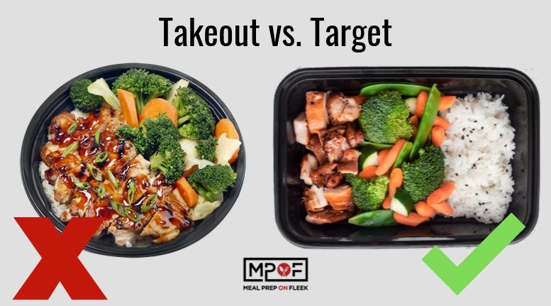 take out food vs make at home food