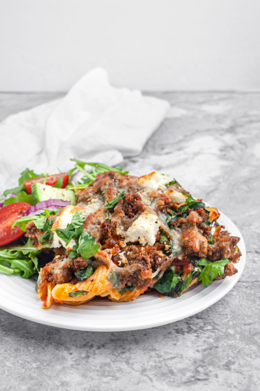 Beef Lasagna Casserole
