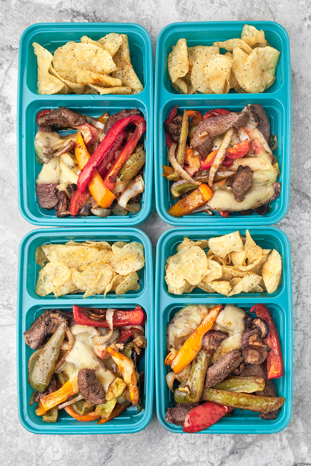 Sheet Pan Philly Cheesesteak