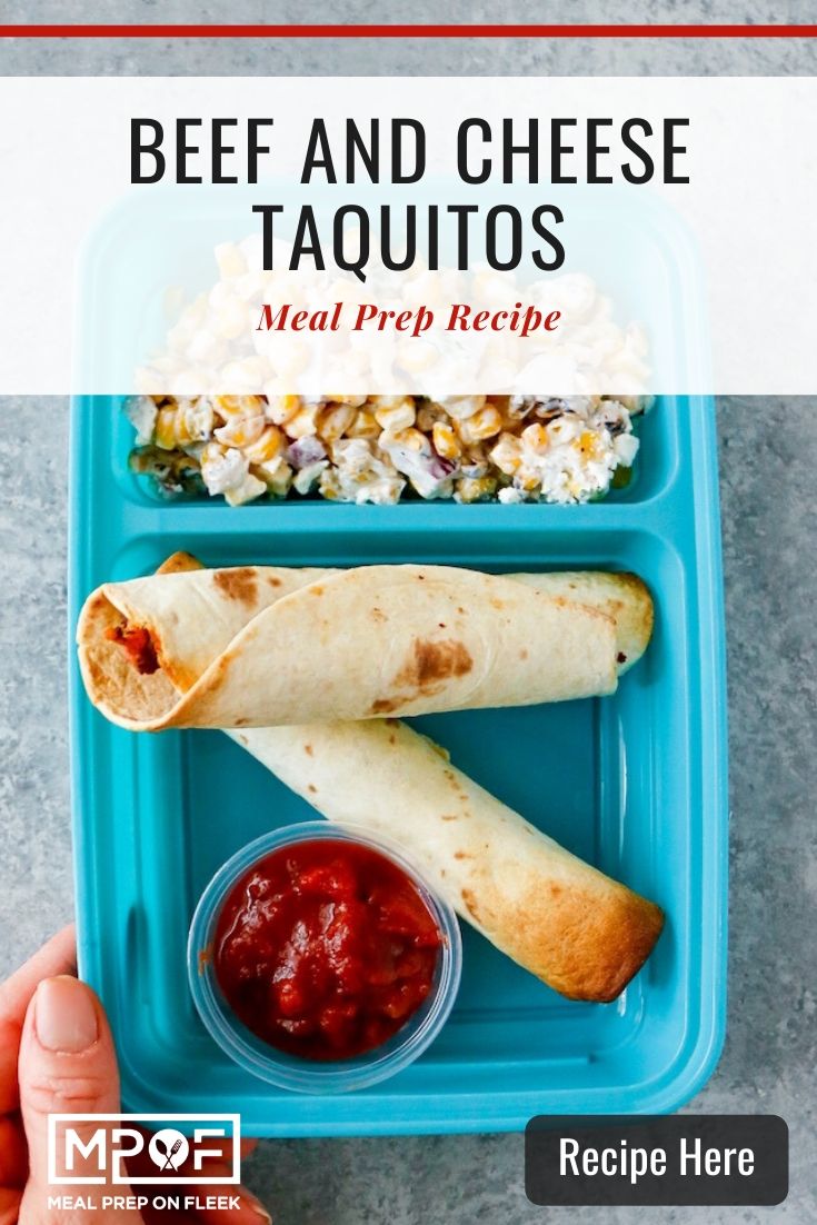 Beef and Cheese Taquitos