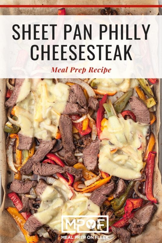 Sheet Pan Philly Cheesesteak