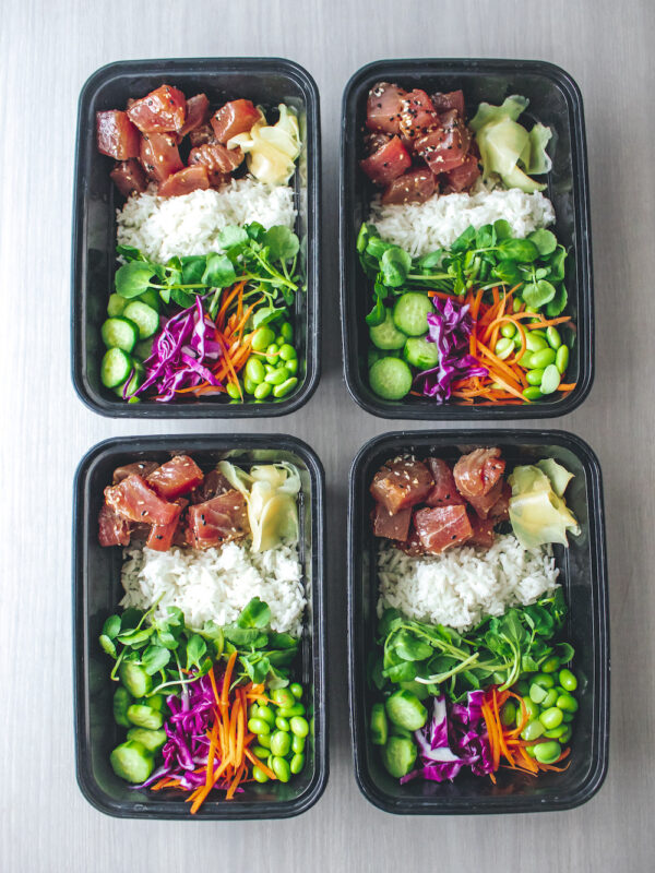 Ahi Tuna and Watercress Poke Bowl 