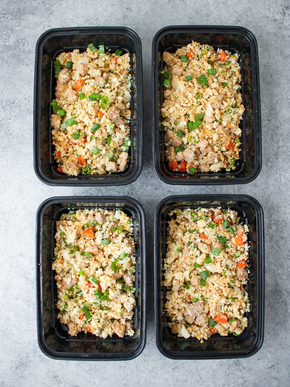 Pork Fried Cauliflower Rice