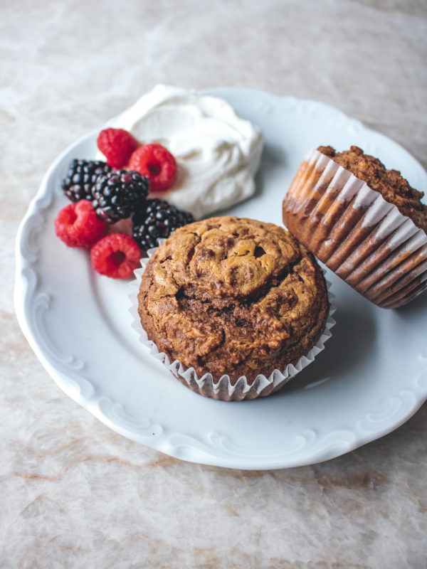 Peanut Butter Chocolate Muffins